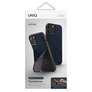 Dėklas Uniq case Transforma iPhone 14 Plus Magclick Charging Mėlynas 13 Dėklas Uniq case Transforma iPhone 14 Plus Magclick Charging Mėlynas 13