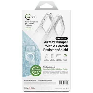 iPhone Air Uniq Clario MagClick Charging dėklas – skaidrus 6 iPhone Air Uniq Clario MagClick Charging dėklas – skaidrus 6