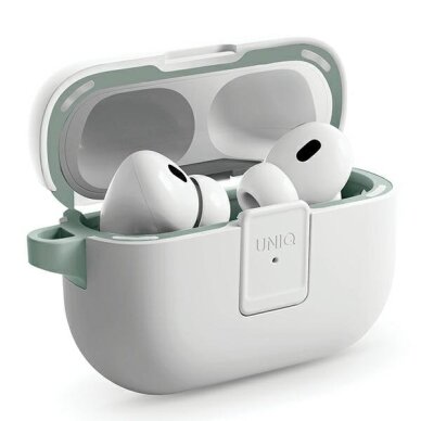 AirPods Pro 2 Uniq Clyde Lock dėklas – juodas 2 AirPods Pro 2 Uniq Clyde Lock dėklas – juodas 2