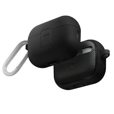 AirPods Pro 2 Uniq Clyde Lock dėklas – juodas