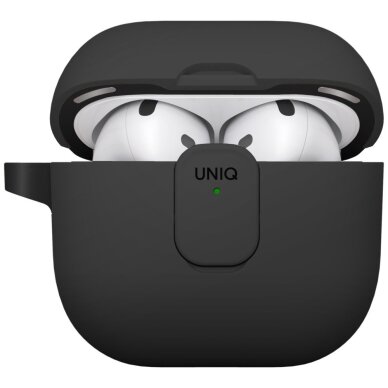 AirPods 4 dėklas Uniq Clyde Lock – juodas 2