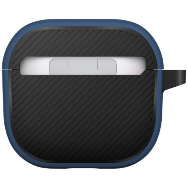 AirPods 4 dėklas Uniq Clyde Lock – mėlynas 3 AirPods 4 dėklas Uniq Clyde Lock – mėlynas 3
