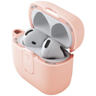 AirPods 4 dėklas Uniq Clyde Lock – rožinis 1