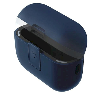 AirPods Pro 2 (2022/2023) Uniq Clyde Lock dėklas – mėlynas / tamsiai pilkas 1