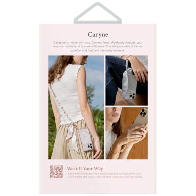 Telefono dirželis Uniq Coehl Caryne 2-in-1 – pilkas 2