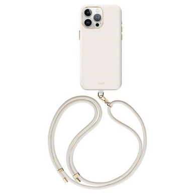 Uniq Coehl Creme MagSafe Dėklas skirtas iPhone 15 Pro Max 6.7&quot; - Beige