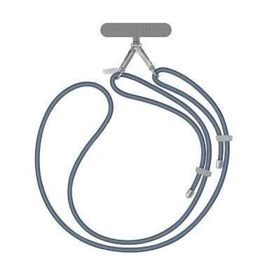 Telefono dirželis Uniq Coehl Laurel – mėlynas 1 Telefono dirželis Uniq Coehl Laurel – mėlynas 1