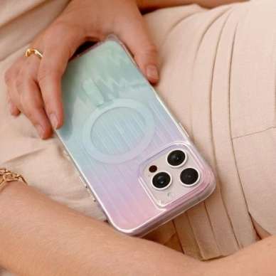Uniq Coehl Linear Magnetic Charging Dėklas iPhone 16 - opalescent 6 Uniq Coehl Linear Magnetic Charging Dėklas iPhone 16 - opalescent 6