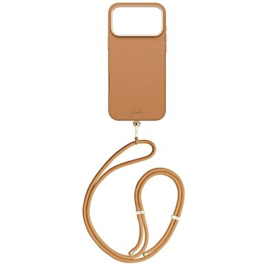 iPhone 17 Pro Max Uniq Coehl Mirelle Magnetic Charging dėklas – rudas 1 iPhone 17 Pro Max Uniq Coehl Mirelle Magnetic Charging dėklas – rudas 1