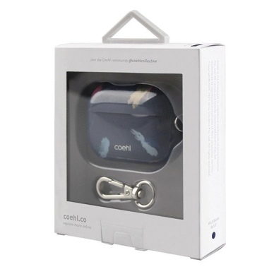 Uniq Coehl Reverie AirPods Pro Dėklas Mėlynas/Prussian Mėlynas 1 Uniq Coehl Reverie AirPods Pro Dėklas Mėlynas/Prussian Mėlynas 1