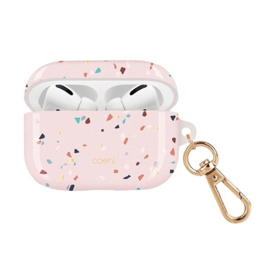 Uniq Coehl Terrazzo AirPods Pro Dėklas Rožinis/Blush Rožinis