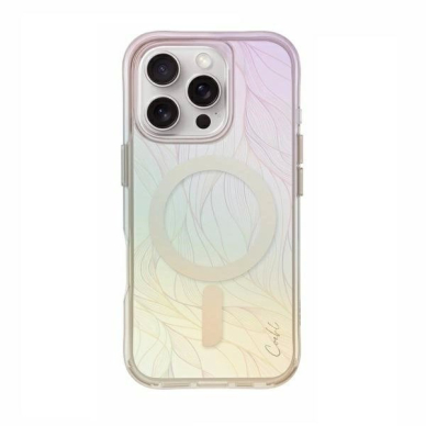 Uniq Coehl Willow Magnetic Charging Dėklas iPhone 16 Pro - Iridescent