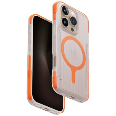 Uniq Combat Active Magclick Charging Dėklas skirtas iPhone 16 Pro - Orange Uniq Combat Active Magclick Charging Dėklas skirtas iPhone 16 Pro - Orange