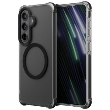 Samsung Galaxy S26 Uniq Combat Magclick Charging dėklas – juodas Samsung Galaxy S26 Uniq Combat Magclick Charging dėklas – juodas