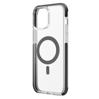 Uniq Combat Dėklas iPhone 14 Plus / 15 Plus 6.7&quot; Magclick Charging Juodas/concrete charcoal 2
