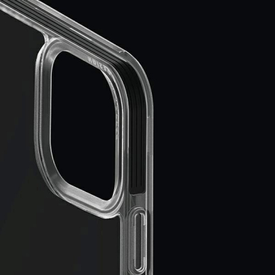 Uniq Combat Dėklas iPhone 14 Plus / 15 Plus 6.7&quot; Magclick Charging Juodas/concrete charcoal 4
