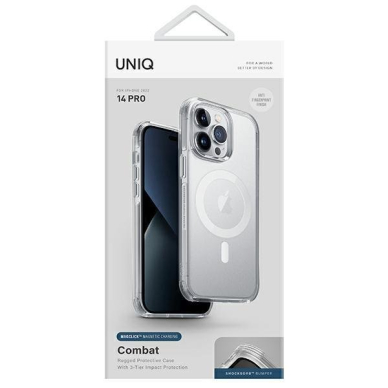 Dėklas Uniq Combat case iPhone 14 Pro Skaidrus 1 Dėklas Uniq Combat case iPhone 14 Pro Skaidrus 1