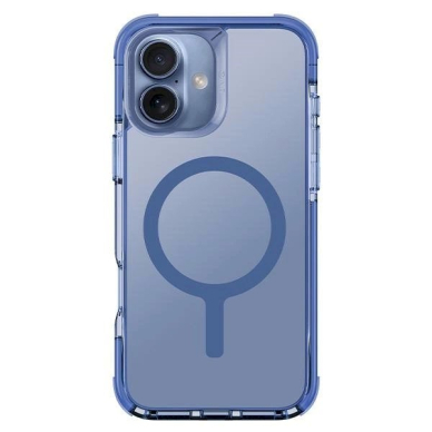 Uniq Combat iPhone 16 6.1 Dėklas Magclick Charging Mėlynas/pearl Mėlynas 1