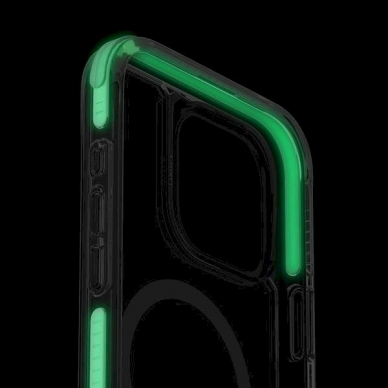 Uniq Combat iPhone 16 6.1 Magclick Charging Dėklas Baltas/lume Baltas 2
