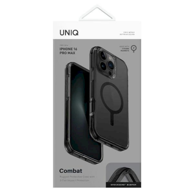 Uniq Combat iPhone 16 Pro Max 6.9 Dėklas Magclick Charging Juodas/carbon Juodas 3 Uniq Combat iPhone 16 Pro Max 6.9 Dėklas Magclick Charging Juodas/carbon Juodas 3