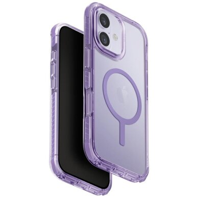 iPhone 17 Uniq Combat MagClick Charging dėklas – violetinis iPhone 17 Uniq Combat MagClick Charging dėklas – violetinis