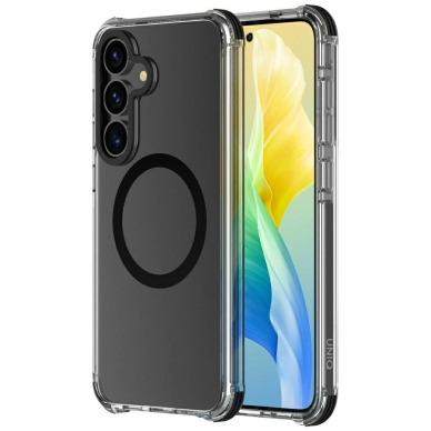 Uniq Combat MagSafe Dėklas skirtas Samsung Galaxy S25+ - Juodas Uniq Combat MagSafe Dėklas skirtas Samsung Galaxy S25+ - Juodas