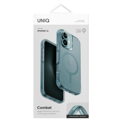 Uniq Combat MagSafe iPhone 16 6.1" Dėklas - Žalias 5 Uniq Combat MagSafe iPhone 16 6.1" Dėklas - Žalias 5
