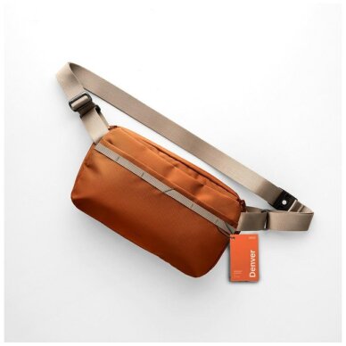 Uniq Crossbody Denver 5L rankinė – oranžinė 4