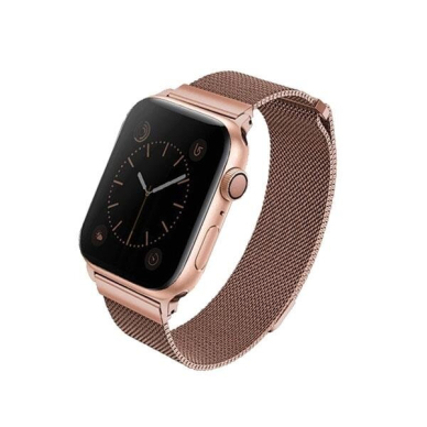 Apyrankė Uniq Dante Apple Watch Series 4/5/6/7/8/9/ SE 40 / 41mm strap. Stainless Steel rožinė 6 Apyrankė Uniq Dante Apple Watch Series 4/5/6/7/8/9/ SE 40 / 41mm strap. Stainless Steel rožinė 6