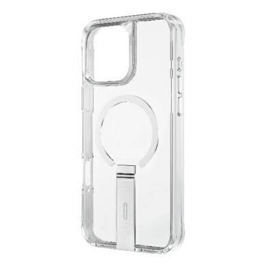 Uniq Eleva with Vertica Stand Dėklas iPhone 16 Pro - Transparent 2 Uniq Eleva with Vertica Stand Dėklas iPhone 16 Pro - Transparent 2