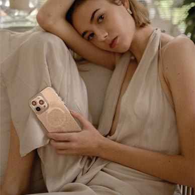 Dėklas UNIQ etui Coehl Lumino iPhone 14 Auksinis 2