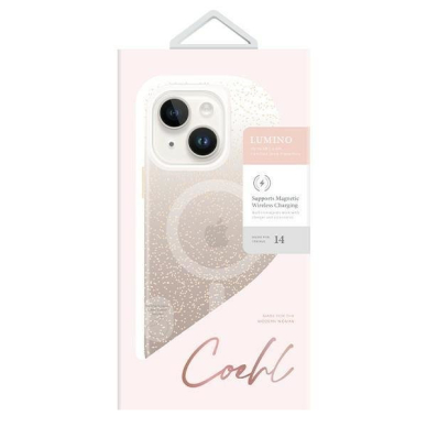 Dėklas UNIQ etui Coehl Lumino iPhone 14 Auksinis 4