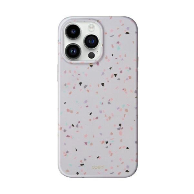Dėklas UNIQ etui Coehl Terrazzo iPhone 14 Pro Max Smėlinis