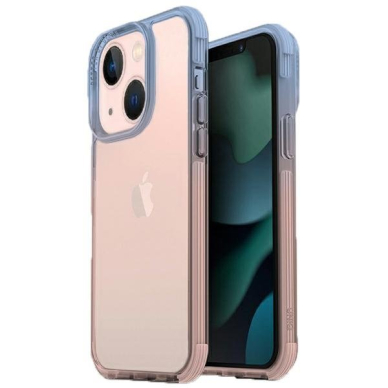 Dėklas UNIQ Combat Duo iPhone 13 6,1" mėlynas/rožinis