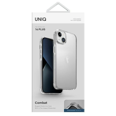 Dėklas UNIQ etui Combat iPhone 14 Plus Skaidrus 8 Dėklas UNIQ etui Combat iPhone 14 Plus Skaidrus 8