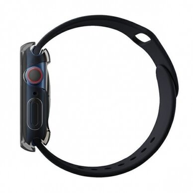 Akcija! - Pažeista pakuotė- 1 vienetas - Ekrano apsauga UNIQ etui Garde Apple Watch Series 7/8/9 41mm. Pilka  2