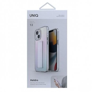 UNIQ dėklas su dieliu Heldro iPhone 13 6.1" Iridescent 5 UNIQ dėklas su dieliu Heldro iPhone 13 6.1" Iridescent 5