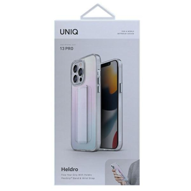 UNIQ dėklas su dirželiu Heldro iPhone 13 Pro / 13 6,1" Iridescent 6