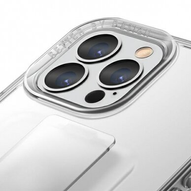 UNIQ dėklas Heldro iPhone 13 Pro / 13 6,1" przezroczysty/clear 4