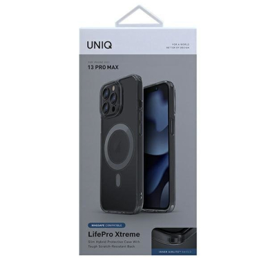 Dėklas UNIQ etui LifePro Xtreme iPhone 13 Pro Max magsafe Dūminis 5