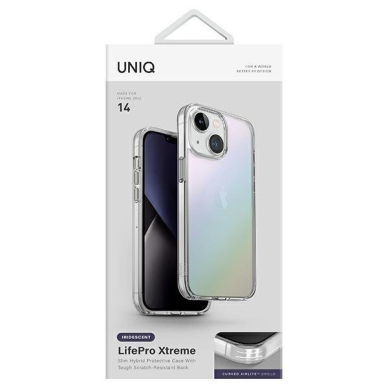 Dėklas UNIQ etui LifePro Xtreme iPhone 14 6,1" opal/iridescent 5