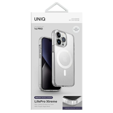 Dėklas UNIQ etui LifePro Xtreme iPhone 14 Pro Skaidrus 3 Dėklas UNIQ etui LifePro Xtreme iPhone 14 Pro Skaidrus 3