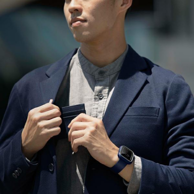 Ekrano apsauga UNIQ etui Moduo Apple Watch Series 4/5/6/7/8/9/SE 44/45mm Pilka - mėlyna 3 Ekrano apsauga UNIQ etui Moduo Apple Watch Series 4/5/6/7/8/9/SE 44/45mm Pilka - mėlyna 3