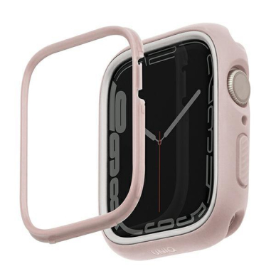 Ekrano apsauga UNIQ etui Moduo Apple Watch Series 4/5/6/7/8/9/SE 44/45mm Balta Ekrano apsauga UNIQ etui Moduo Apple Watch Series 4/5/6/7/8/9/SE 44/45mm Balta