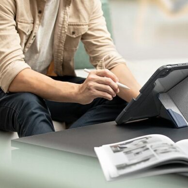 UNIQ dėklas Trexa iPad 10.2" 2021/2020/ 2019 Antimicrobial czerwony/red 6