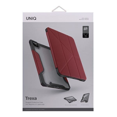 UNIQ dėklas Trexa iPad Pro 11" 2021/2022 Antimicrobial czerwony/red 7 UNIQ dėklas Trexa iPad Pro 11" 2021/2022 Antimicrobial czerwony/red 7