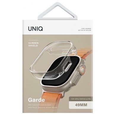 Ekrano apsauga Uniq Garde Apple Watch Ultra 49mm Permatoma 3 Ekrano apsauga Uniq Garde Apple Watch Ultra 49mm Permatoma 3