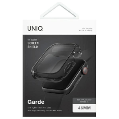 Uniq Garde Dėklas skirtas Apple Watch 46 mm - smoked 4
