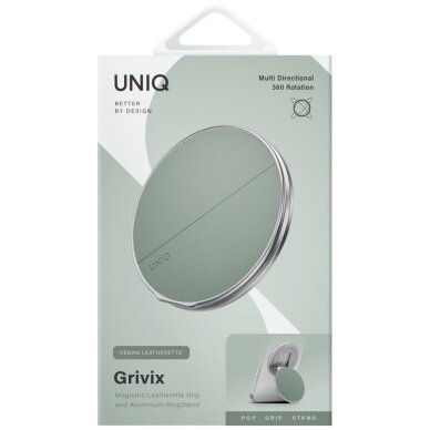 Magnetinis laikiklis Uniq Grivix Classic 360 su stovu – žalias 3 Magnetinis laikiklis Uniq Grivix Classic 360 su stovu – žalias 3