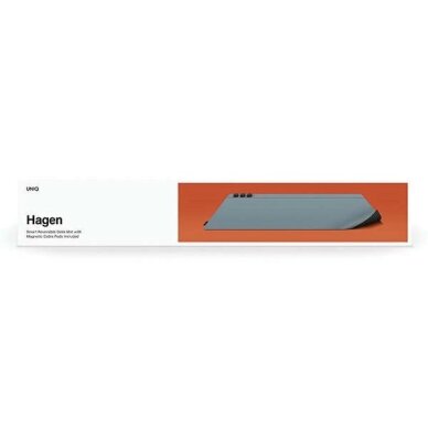Magnetinis kilimėlis Uniq Hagen Magnetic Desk Pad dvisluoksnis – juodas ir mėlynas 6